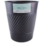 Wholesale - TRASH CAN METAL 9.25"H X 7.875"W (6" BASE) BRONZE 5L, UPC: 769898274077